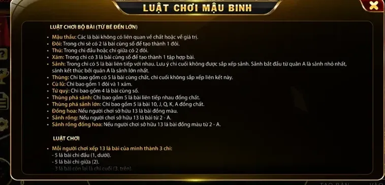 Mậu Binh Tại Rikbet Thiên Đường So Tài Đẳng Cấp Cho Các Cao Thủ Bài Tây
