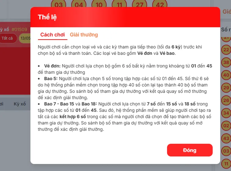 Mega 645 Tại RikBet Cơ Hội Chinh Phục Jackpot Tiền Tỷ Trong Tầm Tay