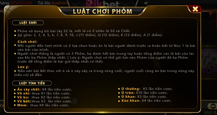 Thử Thách Trí Tuệ Với Game Phỏm Tại RikBet Sân Chơi Đẳng Cấp Nhất