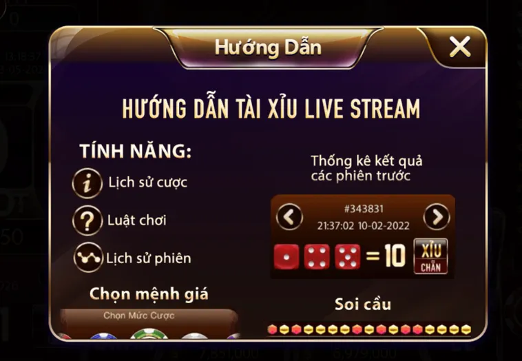 Trải Nghiệm Đỉnh Cao Với Tài Xỉu Live tại RikBet Cùng Cơ Hội Thắng Lớn
