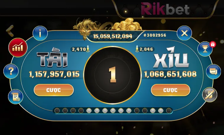 Trải Nghiệm Đỉnh Cao Với Tài Xỉu Live tại RikBet Cùng Cơ Hội Thắng Lớn