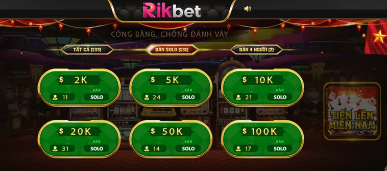 Chinh Phục Đỉnh Cao Tiến Lên Miền Nam Tại RikBet Với Chiến Thuật Siêu Đẳng