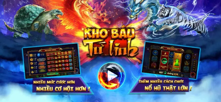 Nổ Hũ Tứ Linh Tại RikBet Cơ Hội Chinh Phục Jackpot Lớn Nhất Năm Nay