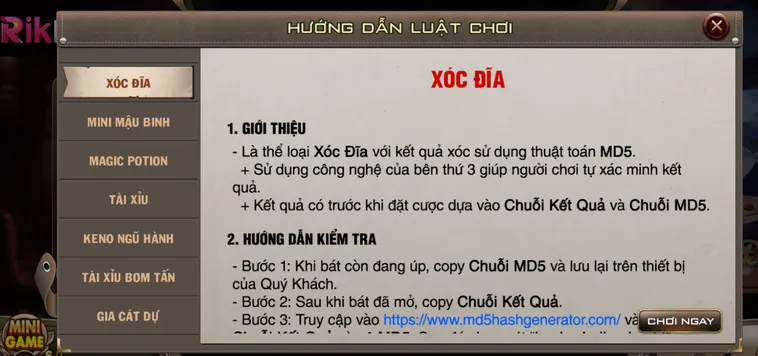 Quay Số Xóc Đĩa Max Tại RikBet Đỉnh Cao Giải Trí Với Tỷ Lệ Thắng Khủng