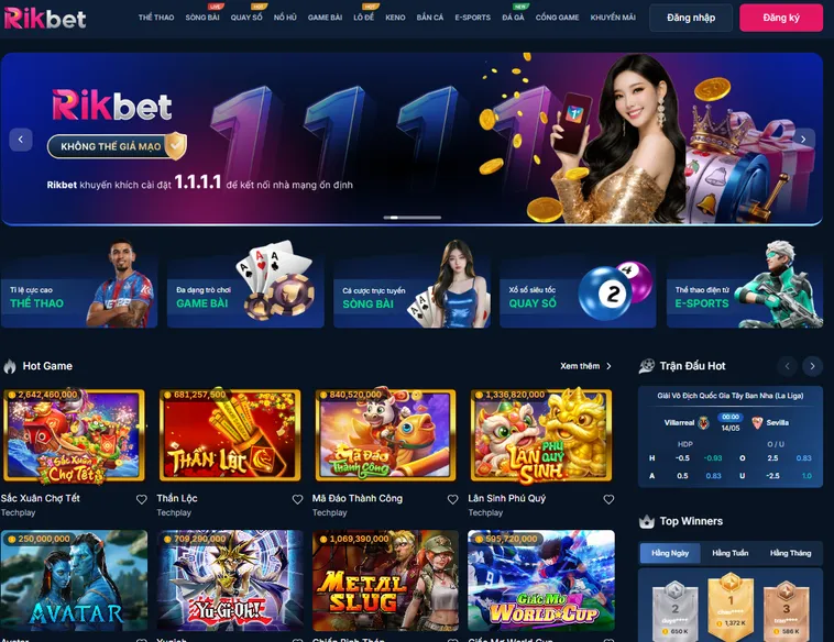 RikBet - Nhà Cái Rik Bet - Trang Chủ Casino Trực Tuyến Top 1